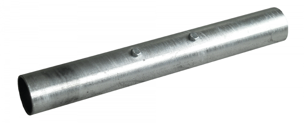 Verbindungsrohr 400 x 70 mm mit 2 Schrauben M12 x 85,2 mm