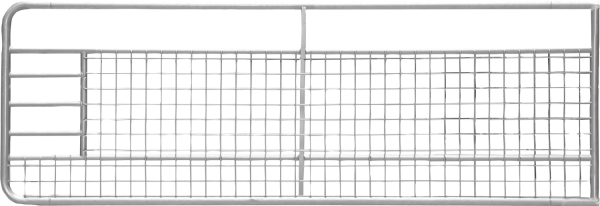 Weidetor, Höhe 100 cm, Länge 6,0 m, mit Gitter