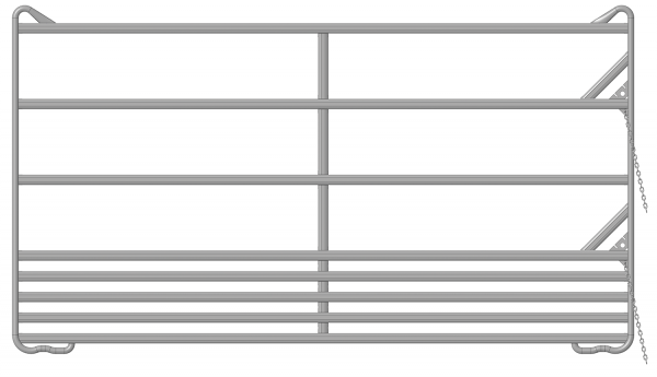 Sicherheits-Pferdepanel, Länge 3,60 m, Höhe 1,70 m