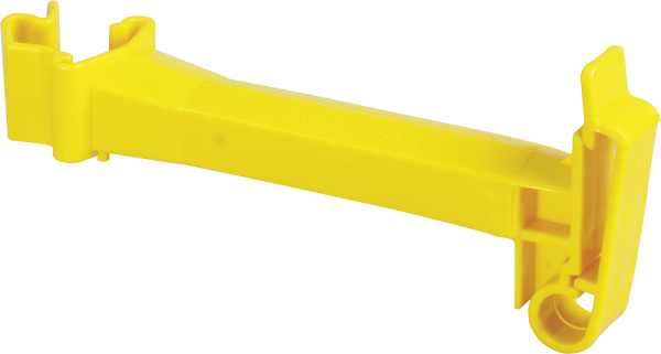 20 Stk. Abstands-Isolator für T-Pfosten, gelb, für Breitbändern bis 40 mm
