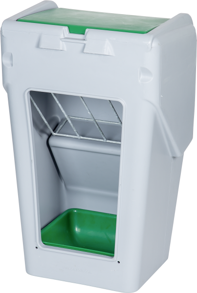 Futterautomat Kunststoff, für Kälberhütten