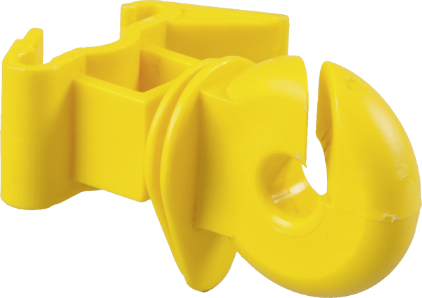 25 Stk. Ringisolator für T-Pfosten, gelb